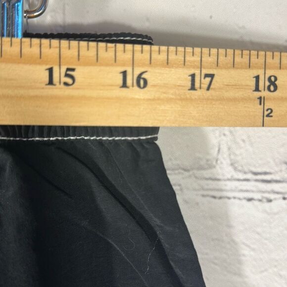 Polo Ralph Lauren Mens Swim Trunks Medium Black Drawstring Pockets Board Shorts - Picture 5 of 10